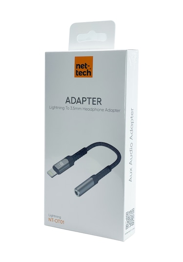 Nettech Nt-ot01 Lightning To Jack Dönüştürücü