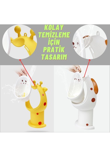 Dekohop Erkek Çocuk Pisuvar Siyah