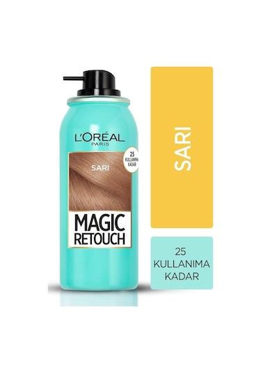 Loreal Paris Magic Retouch Beyaz Kapatıcı Sprey Sarı 75 ML