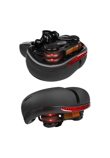 Jeehugo Süper Yumuşak Bisiklet Sedusu, Kalın Pu Materyal, Su Geçirmez, Yalıtkan, Gölgeleyici Tasarım, Yüksek Esnek Yaylı Tamponlama, Tüm Mevsimler Kullanıma Uygun Çok Renkli