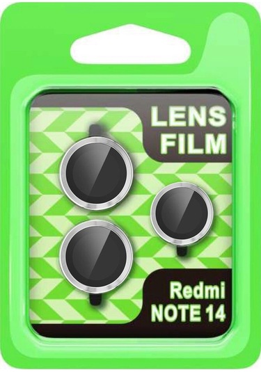 Note 14 5g Raze Metal Kamera Lens - Gümüş