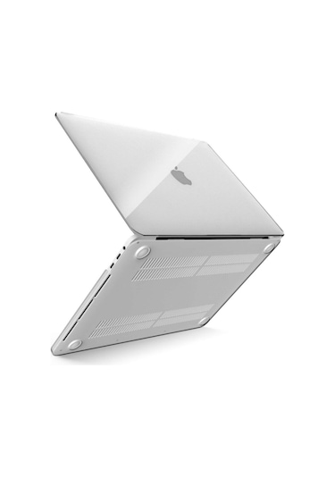 Macbook Air 13" A1932 A2179 Uyumlu Kristal Şeffaf Koruma Kılıfı Kapak + Usb Çevirici Çok Renkli