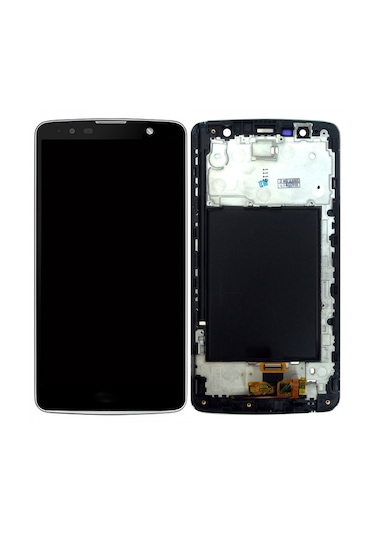Teknonet Lg Stylus 2 Plus Uyumlu Lcd+dokunmatik+çıtalı - Gri
