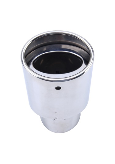 6046 Araba Otomobil Egzoz Borusu Susturucu Modifikasyonu Paslanmaz Çelik Kuyruk Boruları İç Çap 61mm