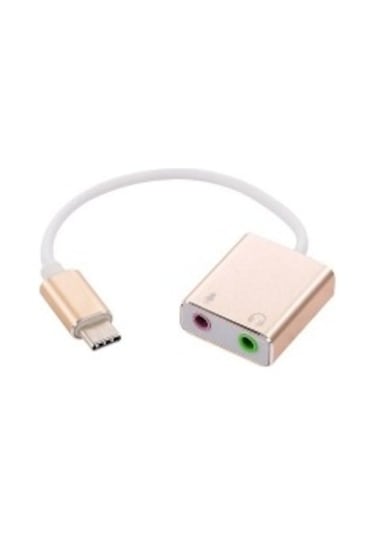Typec Ses Kartı Type-c Sound Card Typec Mikrofon Kulaklık Ayırıcı