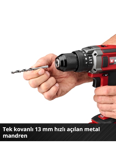Einhell TE-CD 18/52 Li-i - Solo Akülü Vidalama - 4514346