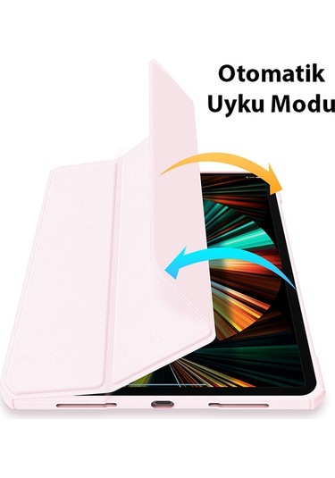 Dux Ducis iPad Uyumlu Pro 12.9 2022/2021/2020/2018 Kapaklı Kılıf