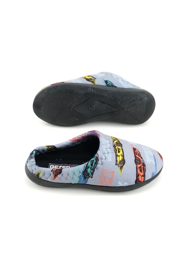 Gezer Erkek Çocuk Kışlık Legend Rahat Taban Ev Bahçe Gondol Terlik Gt1kpm.15888.00.019.0c Gri