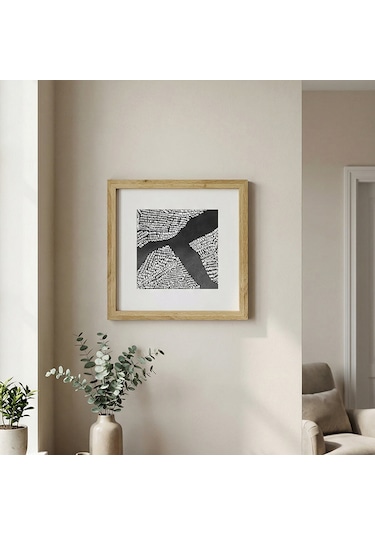Good Home Fotoğraf Çerçevesı Ceviz 40x40 Cm