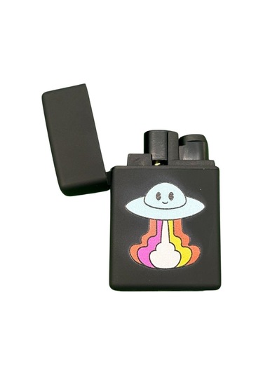 Zengaz Neşeli Ufo Siyah Çakmak