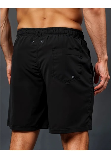 Yazlık Spor Plaj Yüzme Şortu 311962586 Siyah