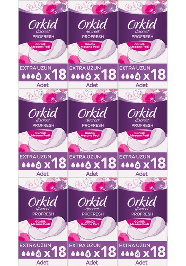 Orkid Mesane Pedi Extra Uzun 162 Adet