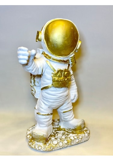 Astronot Beyaz Masa Üstü Dekor Gaga-2004-byz