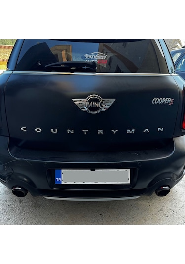 Akrapoviç Mini Cooper R60 Countryman Egzoz Ucu Çiftli Karbon Akrapoviç 100mm