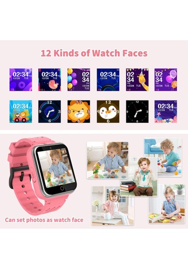 Teltree X32 Dokunmatik Ekran Arama Fonksiyonu Çocuk Akıllı Saat (İthalatçı Garantili)