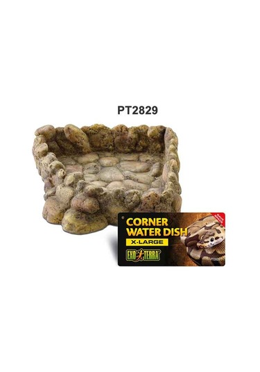 Exo Terra Corner Water Dish X-large