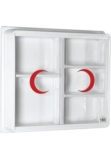 Büyük Plastik Ecza Dolabı 50 x 47 x 11 CM 157