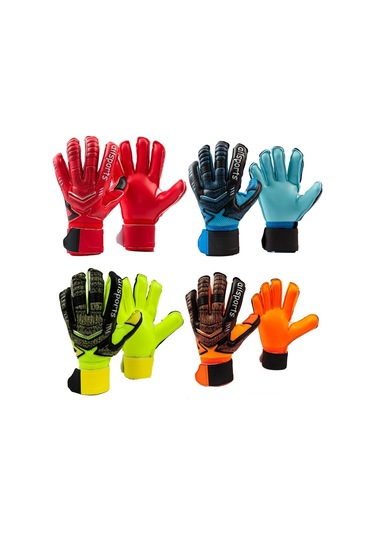 Sones Ailsports St5511 1 Çift Kaleci Kalın Lateks Parmak Koruma Eldiveni, Beden: 8