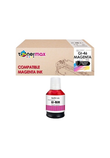 Canon Gı-46 Uyumlu Mürekkep Kırmızı / Canon Maxify Gx6040 / Gx6050 / Gx7040 / Gx7050 / Gx7055