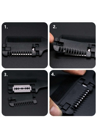 Joyhub Sacsızlaştırma Tarağı 2'si 1 Arada Trimmer Ve Saç Şekillendirme Apc-123 1