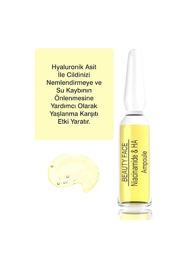 Beauty Face Niacinamide Ha Ampul Serum 6 x 2 ML