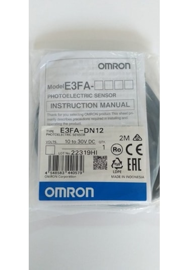 Omron Fotosel Sensör E3Fa-Dn12 2M