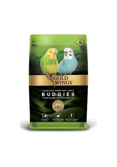 Gold Wings Premium Yetişkin Muhabbet Kuşu Yemi 1 KG
