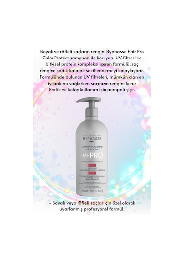 Hair Pro Boyalı Saçlara Özel Renk Koruyucu Şampuan 750ml