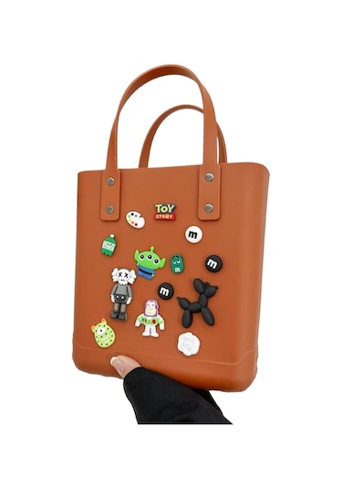 Sade, Şık, Çok Yönlü Ebeveyn-çocuk Çantası-turuncu Turuncu