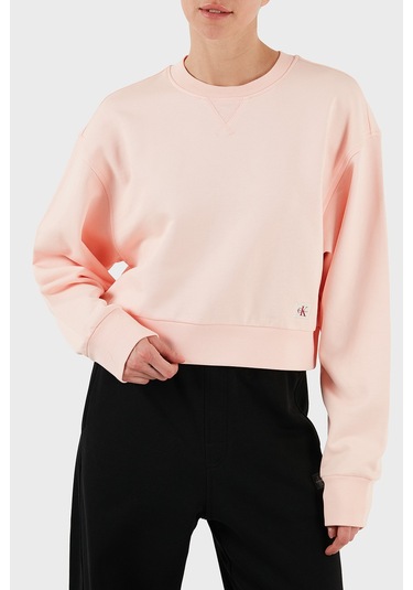 Calvin Klein Bayan Sweat Lv047c911g Vı7 Açık Pembe Açık Pembe