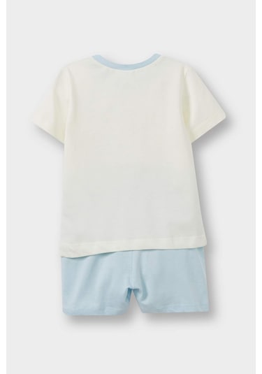 Defacto Erkek Bebek 4lü Pijama Takımı Araç Baskılı Kısa Kollu Penye Üst Şort E1192a525hsbe440 Mavi Defacto Erkek Bebek 4lü Pijama Takımı Araç Baskılı Kısa Kollu Penye Üst Şort E1192a525hsbe440 Mavi