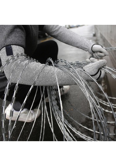 Moveevo Yüksek Koruma Sağlayan Anti-kesik Kol Kılıfı - Hppe+nylon+spandex Malzeme, 45cm, Erkek Ve Kadın İçin Uygun Çok Renkli