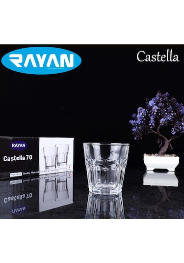 Castella 70 Model 6'lı Su Bardağı Royaleks-81732