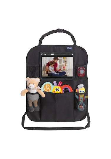 Chicco Arka Koltuk Düzenleyici - Tablet Bölmeli 06079886950000 Siyah