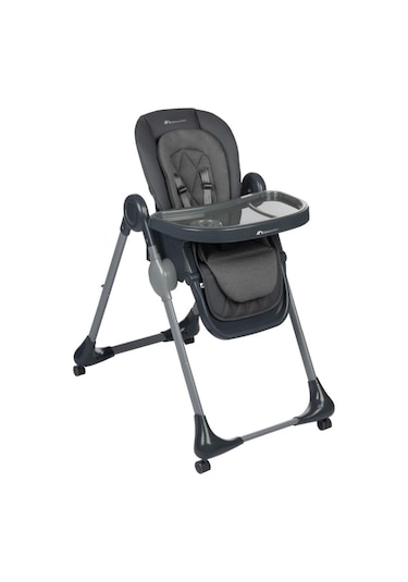 Bebeconfort Olea Katlanabilir Tekerlekli Mama Sandalyesi Mineral Graphite