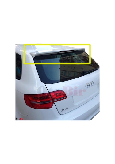 Audi A3 Hb Anatomik Spoiler 2005-2012 Model Arası Boyalı