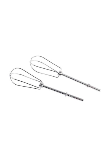 Skycity Kitchenaid Khm Serisi El Mikseri Aksesuarı - W10490648 Paslanmaz Çelik Çırpma Ucu 2 Adet - Yumurta, Krema Ve Hamur Çırpımı İçin Gümüş