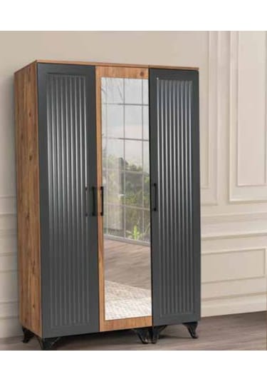 Kdl İnci 3 Kapılı Dolap