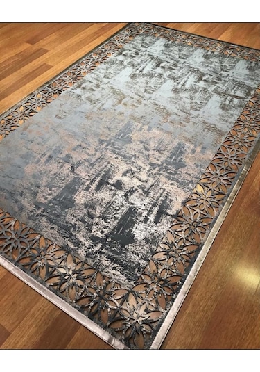Hoom Rugs Deri Halı 03 M.bronze Dekoratif Deri Halı