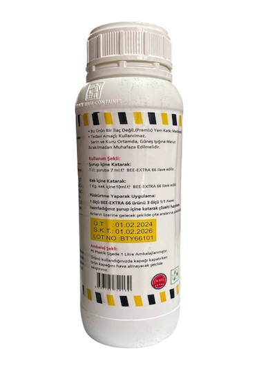 Avrasya Arıcılık Bee-extra 66 1 Lt