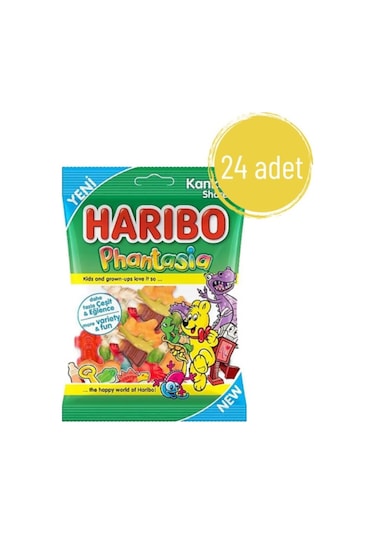 Haribo Phantasia Jelibon 80 Gr 24 Adet