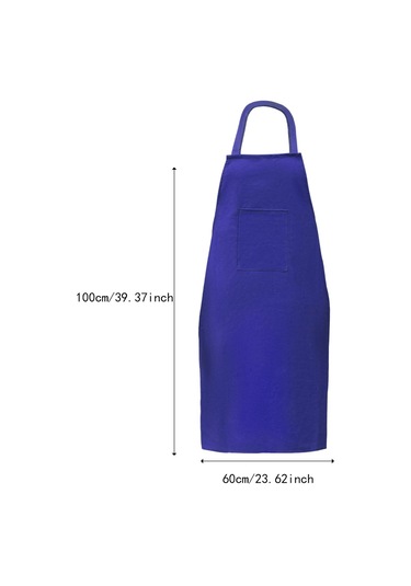 Suntek Kaynak İş Önlüğü Hafif Koruma Ev Deri İşçiliği Mavi