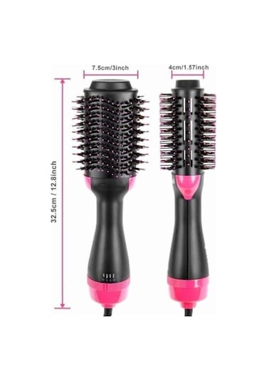 Jasper Saç Şekillendirici ve Düzleştirici Fön Tarağı