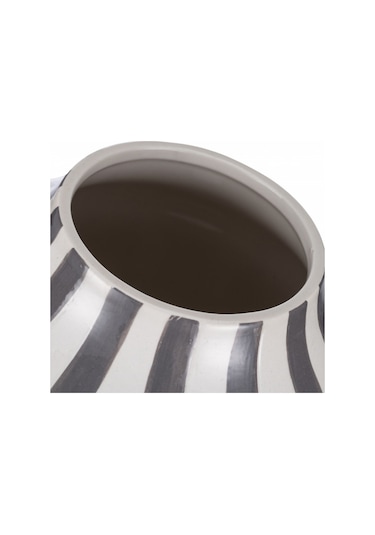 Karaca Home Bevel Dekoratif Vazo Gri 300.23.01.0366