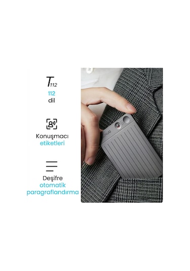 Plaud Note Aı Ses Kaydedici Siyah - Nb-100