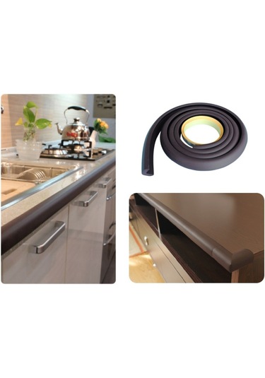 Kauçuk Kenar Koruyucu Kahverengi