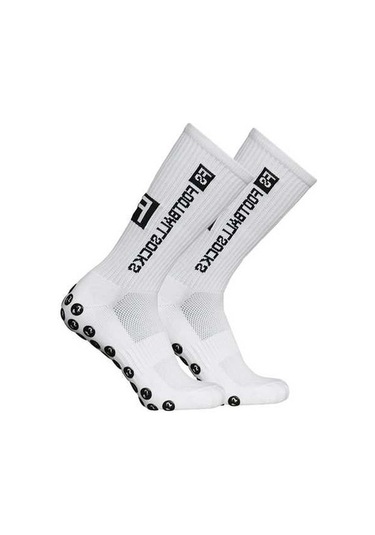 Novahub Açık Hava Koşu Çorapları Esnek Tutma Noktaları Beyaz, Esnek Atletik Çoraplar Beyaz