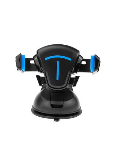 Adaman Premium Serisi A062 Vantuzlu 360 Derece Süper Güçlü Ergonomik Araç Içi Telefon Tutucu Holder - Siyah