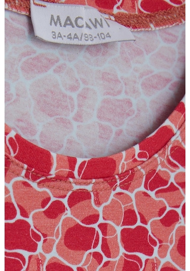 Macawı Kız Çocuk Pijama Takımı Karışık Desenli 3-7 Yaş, Pembe-pembe Pembe