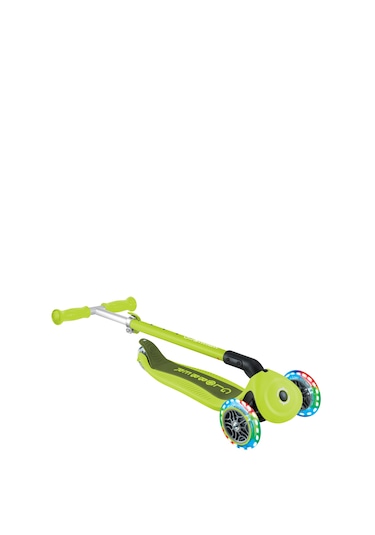 Globber Go-Up Aktive Light Işıklı Scooter - Yeşil